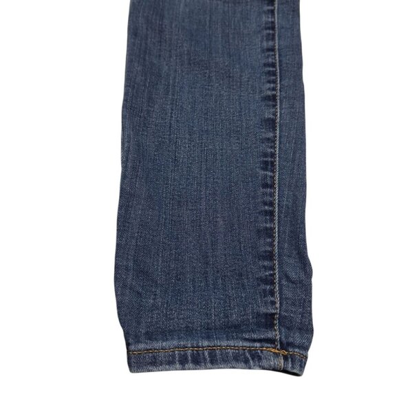 GAP Jeans Button Fly High Rise Legging Jegging Womens 27 Regular Blue Denim - Picture 3 of 9